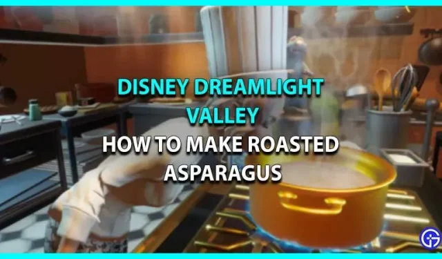 Como cozinhar aspargos assados ​​no Disney Dreamlight Valley