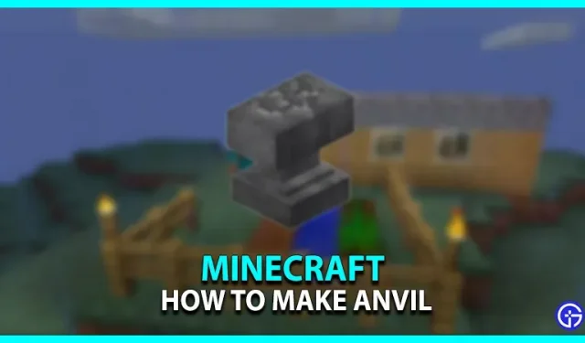 Minecraft-Amboss-Rezept: Wie macht man es?