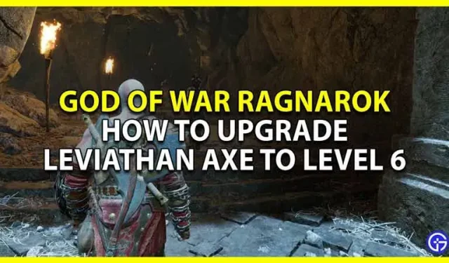 GoW Ragnarok Leviathan Axe: jaunināšana uz Tier 6 un Max Out