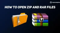 How to open ZIP file and RAR file on Windows, Android and iOS