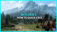 Hoe maak je een snelle spreuk in The Witcher 3