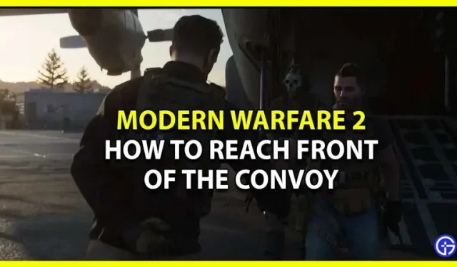 Call Of Duty Modern Warfare 2: Cómo llegar al inicio de la columna