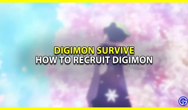 Digimon Survive: 디지몬 모집 방법