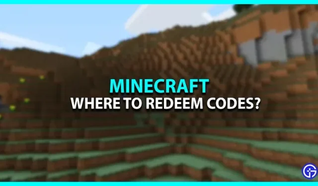 How to redeem Minecraft codes (explained)