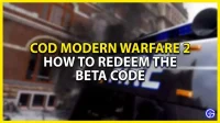 COD Modern Warfare 2: de open bètacode inwisselen