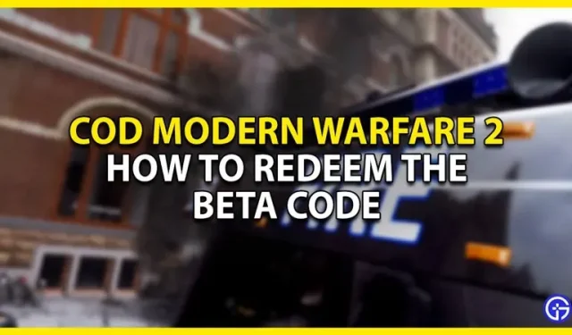 COD Modern Warfare 2: How to Redeem the Open Beta Code