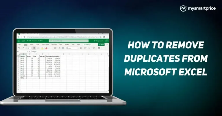 Duplicate Formula in Excel: How to Remove Duplicates in MS Excel – Step by Step Guide