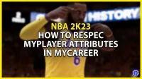 NBA 2K23: How to Change Attributes in MyCareer