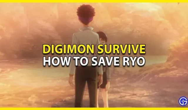 Digimon Survive: Como salvar Ryo