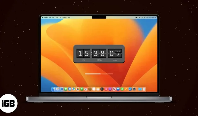 Como programar seu Mac para desligar e dormir no macOS Ventura
