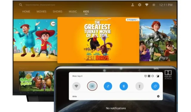 Mirror Phone to TV: Android of iOS Mobile draadloos verbinden met tv om video’s en foto’s te casten