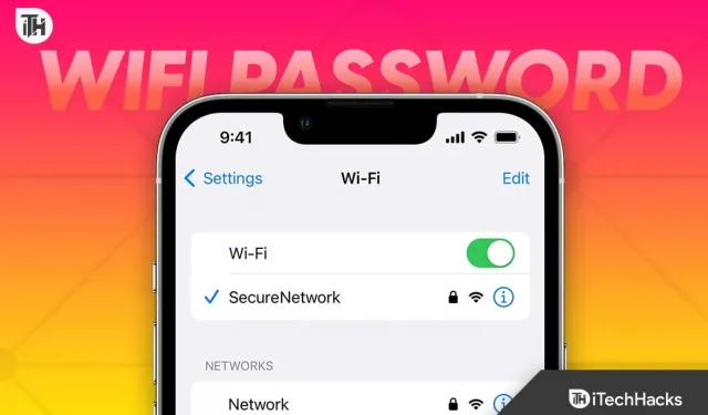 iPhone 또는 iPad에서 WiFi 비밀번호를 보는 방법