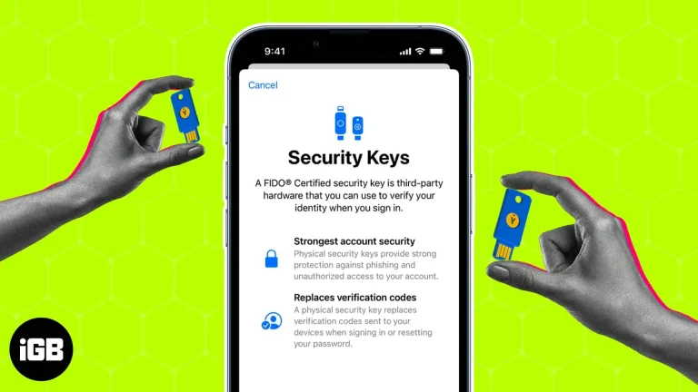 How to use Apple ID security keys on iPhone, iPad and Mac