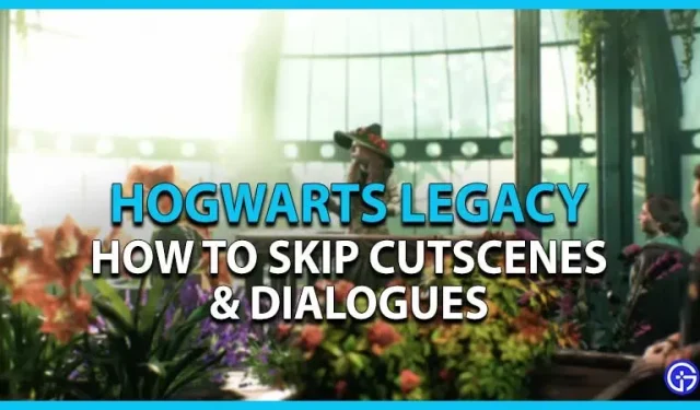 So überspringen Sie Zwischensequenzen und Dialoge aus Hogwarts Legacy (PC, PS5 und Xbox-Konsolen)