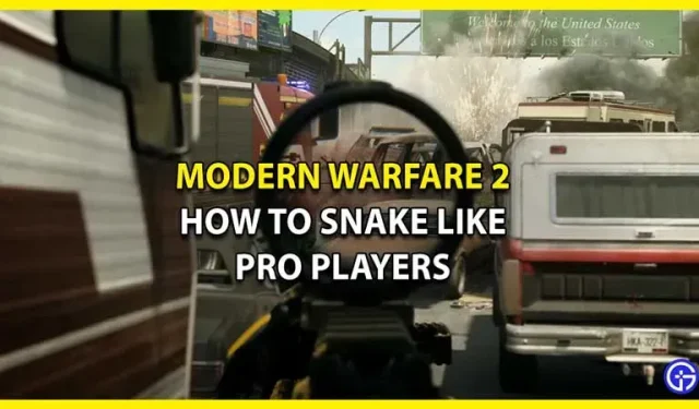 Como jogar Snake Like Pro Players em COD Modern Warfare 2