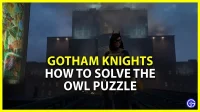 Решение головоломки Gotham Knights Owl