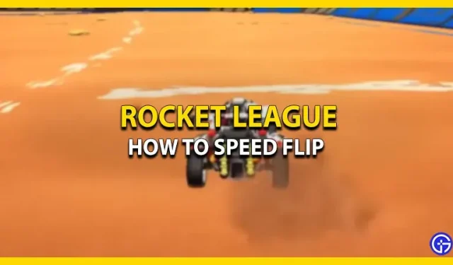 Rocket League: cómo acelerar el flip
