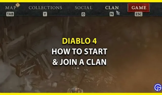 Diablo 4 Clan Guide – How to Create or Join a Clan