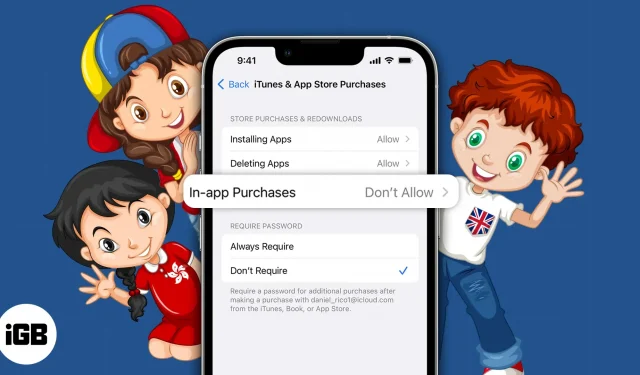 3 formas de evitar que los niños compren aplicaciones en iPhone y iPad