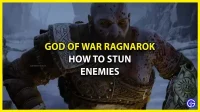 God Of War Ragnarok: как оглушить врагов