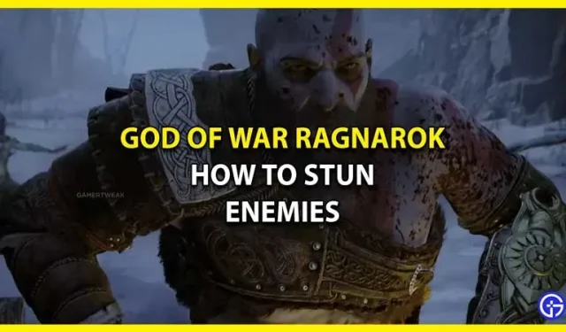 God Of War Ragnarok: Wie man Feinde betäubt