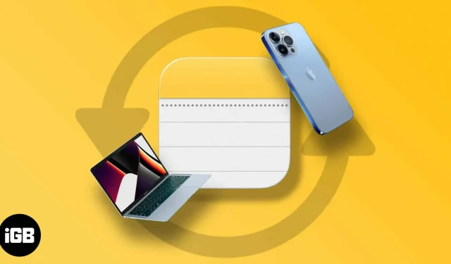 How to Sync Notes from iPhone to Mac in 2022