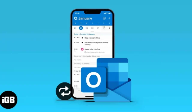 Cómo sincronizar el calendario de Outlook con iPhone