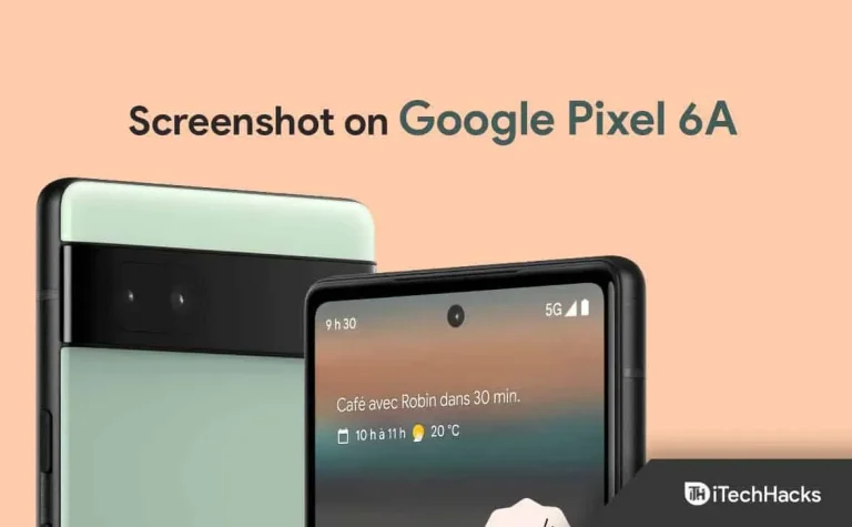 How to take a screenshot in Google Pixel 6A (2022)