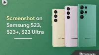 Как сделать скриншот на Samsung S23, S23+, S23 Ultra