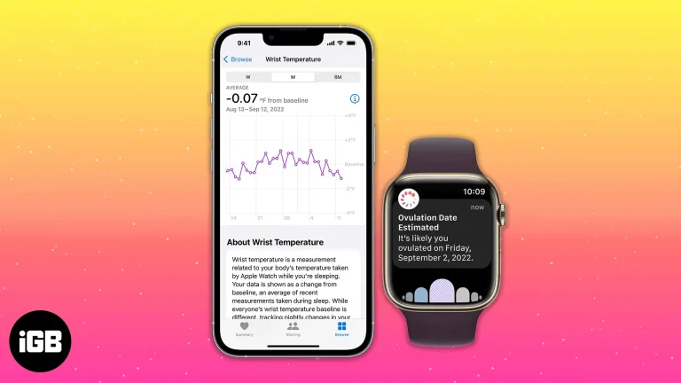 How to track wrist temperature at night on Apple Watch Series 8 and Ultra