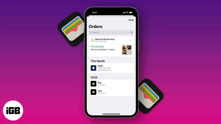 How to Track Orders in the Wallet App in iOS 16