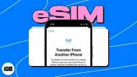 Er worden vier methoden beschreven voor het verplaatsen van een eSIM naar een nieuwe iPhone.