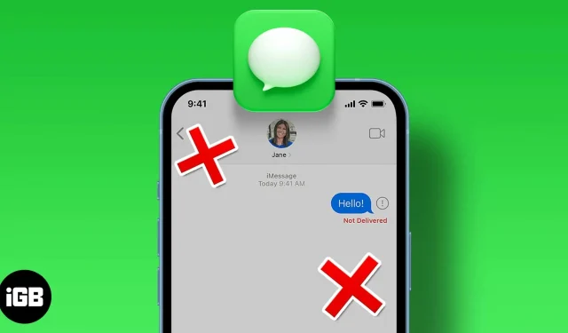 iMessage nedarbojas jūsu iPhone ierīcē? 10 reāli labojumi
