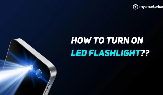 How to Turn on LED Flashlight on Android and iOS Mobile Phones