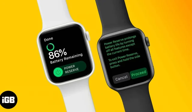 De energiebesparende modus inschakelen op Apple Watch (4 eenvoudige stappen)