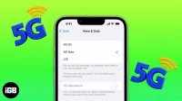 How to turn 5G on or off on your iPhone