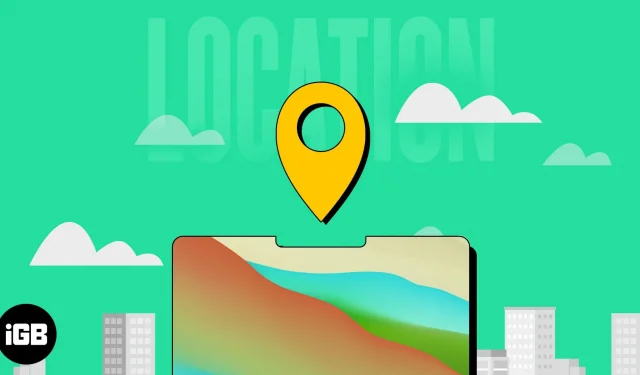 Locatieservices op Mac in- of uitschakelen