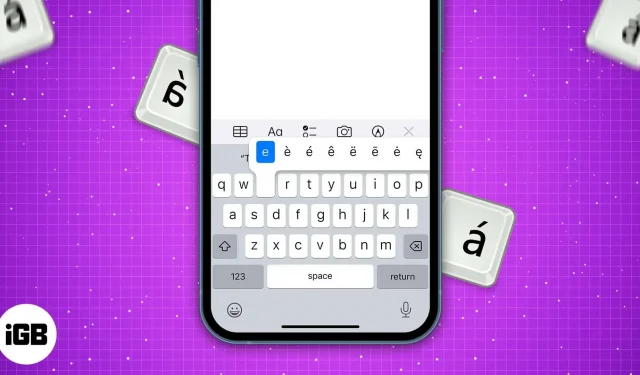 How to enter special characters and symbols on iPhone, iPad and Mac