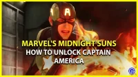 Cómo desbloquear y obtener al Capitán América en Marvel’s Midnight Suns