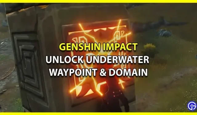 Genshin Impact: How to Unlock Waypoint and Underwater Teleport Domain in Sumeru