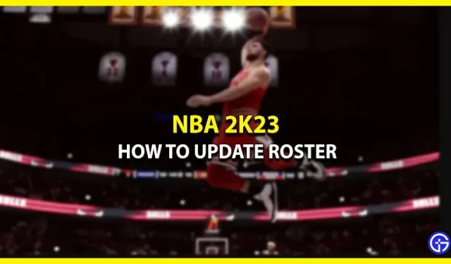 Jak stahovat a aktualizovat sestavy v NBA 2K23