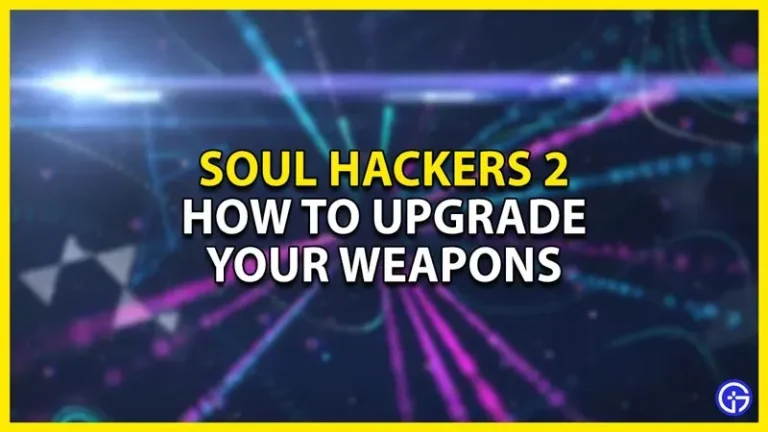 Soul Hackers 2: How to upgrade weapons