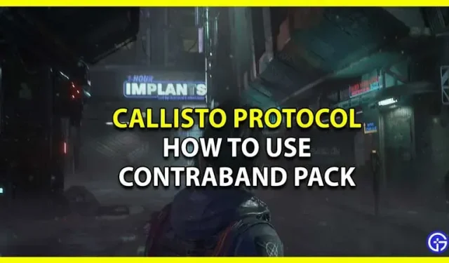 PlayStationin Callisto Protocol Smuggling Packin käyttäminen