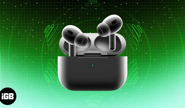 Cómo configurar audio espacial personalizado para AirPods en iOS 16