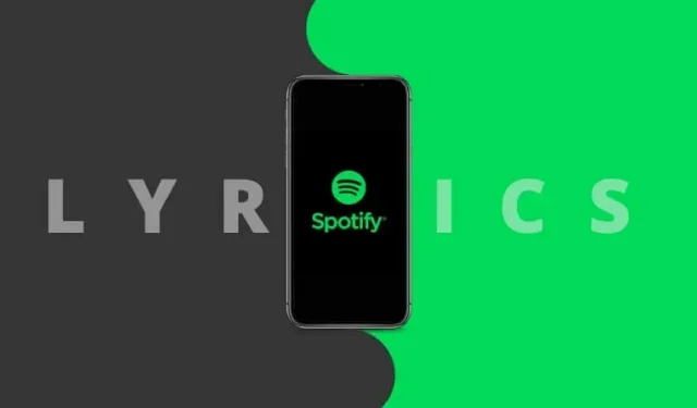 Realtime songteksten gebruiken op Spotify