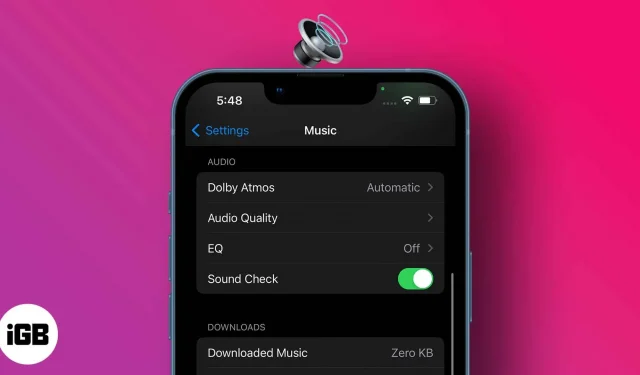 Jak používat Sound Checker na iPhone, iPad, Mac a Apple TV