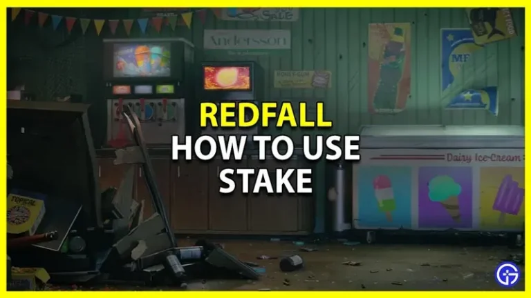 How To Use Stake In Redfall and Equip It