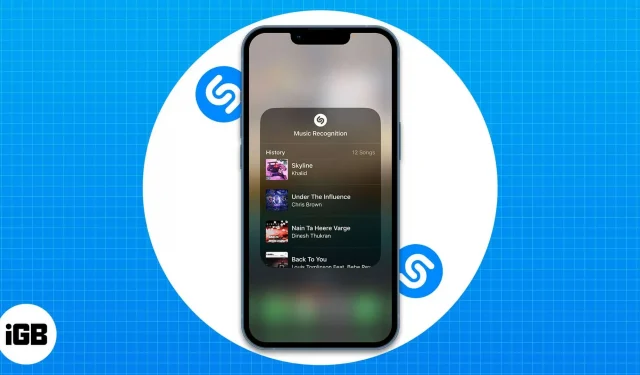 Hoe Shazam Music Recognition History op iPhone en iPad te bekijken