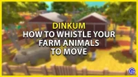 Dinkum : comment siffler les animaux de compagnie