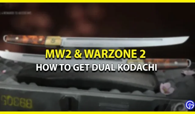 MW2 및 Warzone 2에서 Kodachis 이중 근접 무기를 잠금 해제하는 방법
